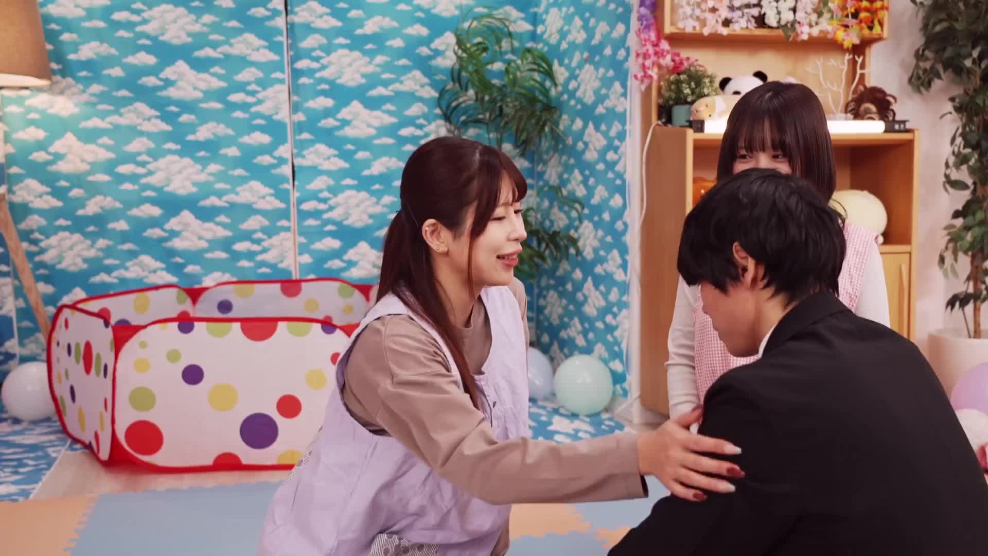 返璞歸真想撒嬌的男生綠洲！成人保育園 誘人巨乳保母以可愛滿滿的愛護讓你獲得放鬆！ - AV大平台 - 中文字幕，成人影片，AV，國產，線上看